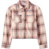 The Children’s Place Girls’ Long Sleeve Plaid Button Up Shirt(Pink Kiss)