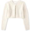 The Children’s Place Girls’ Long Sleeve Shrug Cardigan(Cream)