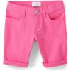The Children’s Place Girls’ Solid Skimmer Shorts(French Rose)