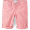 The Children’s Place Girls’ Solid Skimmer Shorts(Fuzzy Pink)