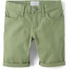 The Children’s Place Girls’ Solid Skimmer Shorts(Misty Glen)