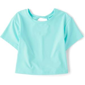 The Children’s Place Girls’ Atheletic Short Sleeve Tops(Seagrove)