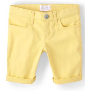The Children’s Place Girls’ Solid Skimmer Shorts(Sun Valley)