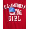 The Children’s Place Girls’ All Holidays,Birthdays Short Sleeve Graphic T-Shirts,3 Pack(American Girl/American Heart/Unicorn)