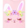 The Children’s Place Girls’ All Holidays,Birthdays Short Sleeve Graphic T-Shirts,3 Pack(Milkeshake/Bunny/Heart)