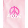 The Children’s Place Girls’ Long Sleeve Hooded Fleece Full Zip Up(Pink)
