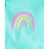 The Children’s Place Girls’ Long Sleeve Hooded Fleece Full Zip Up(Seagrove)