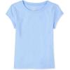 The Children’s Place Girls Basic Short Sleeve Layering Tee(Daybreak Single)