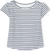 The Children’s Place Girls Basic Short Sleeve Layering Tee(Milky Way)