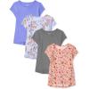 Blue Floral 4-pack