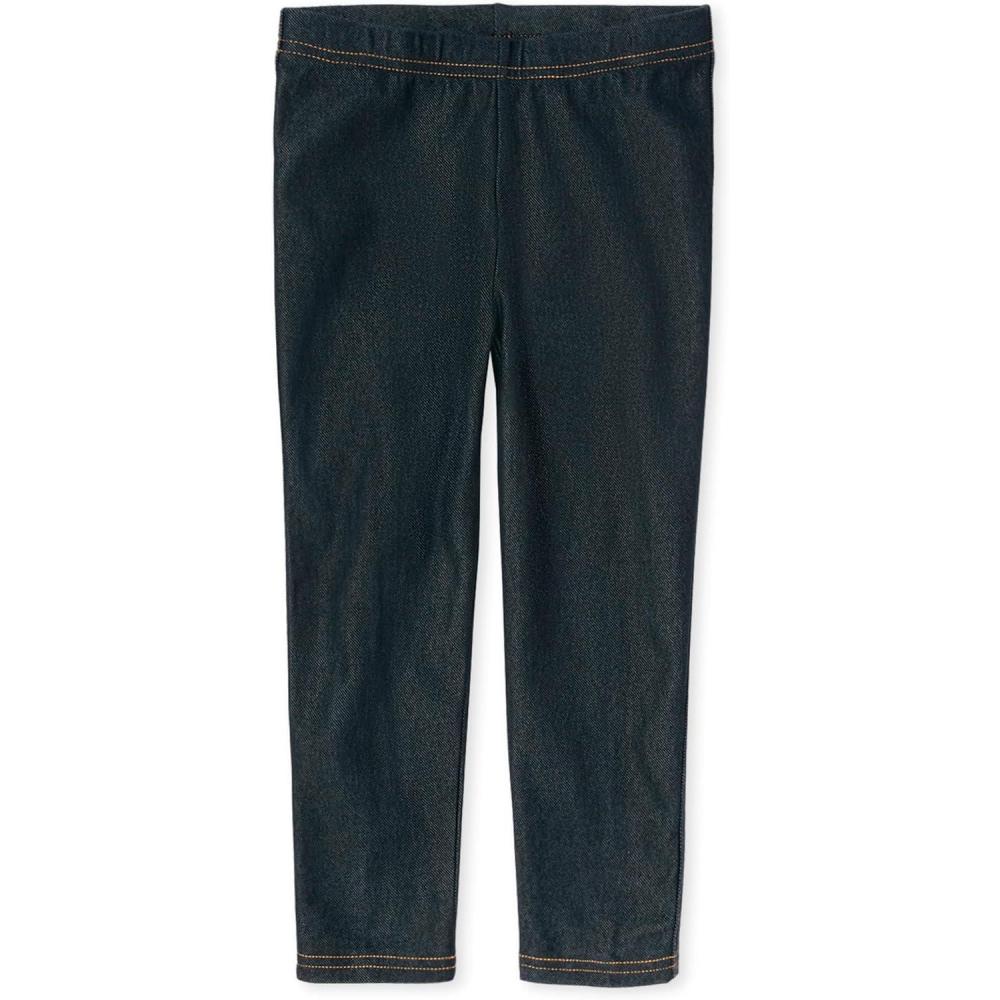 imageThe Childrens Place Girls Essential Capri LeggingsTrue Indigo Single