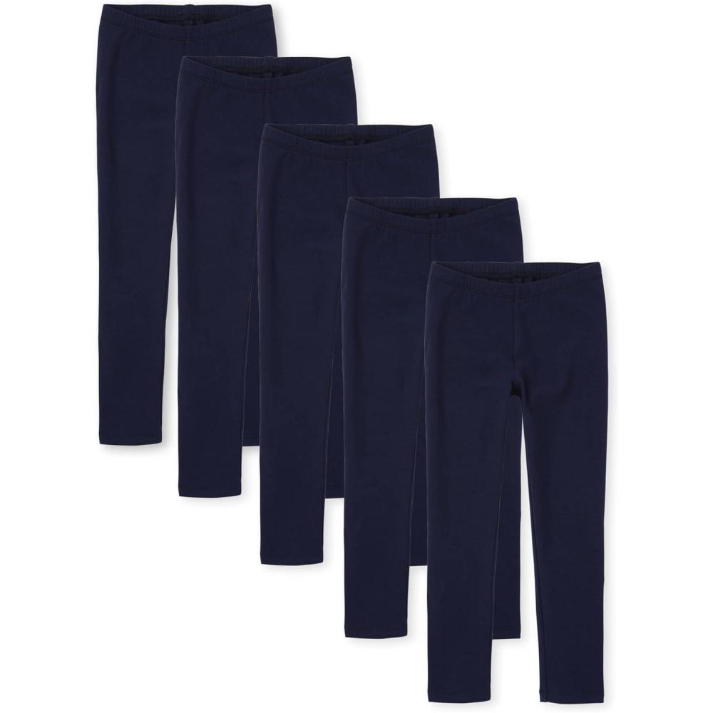 imageThe Childrens Place Girls LeggingsTidal 5pack
