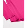 The Children’s Place Girls Basic Long Sleeve Layering Tees(Aurora Pink Single)