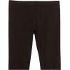 The Children’s Place Girls’ Essential Capri Leggings(Black/Shell 2-pack)