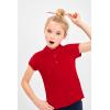 The Children’s Place Girls’ Short Sleeve Pique Polo, 5 Pack(Ruby)