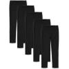 The Children’s Place Girls’ Leggings(Black 5-pack)