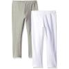The Children’s Place Girls’ Leggings(Black/Heather Gray 2-pack)