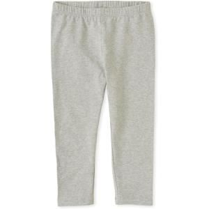 The Children’s Place Girls’ Essential Capri Leggings(Heather Grey Single)
