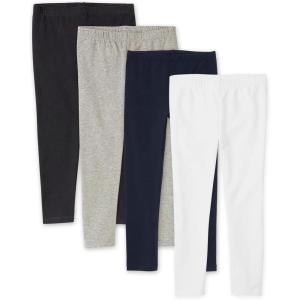 The Children’s Place Girls’ Leggings(Black/Grey/Tidal/White)