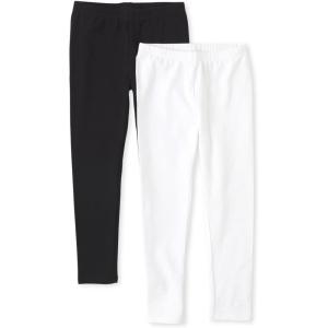 The Children’s Place Girls’ Leggings(Black/White)