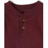 The Children’s Place Baby Boys’ And Newborn Long Sleeve Bodysuits, Multipacks(Burgundy/Ht Lunar/Mood Blue/Tidal 4-pack)