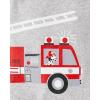 The Children’s Place Baby Boys’ And Newborn Long Sleeve Bodysuits, Multipacks(Firetruck 4-pack)