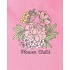 The Children’s Place Baby Boys’ And Newborn Short Sleeve Bodysuits, Multipacks(Flower Child/Beautiful 5-pack)