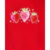 The Children’s Place Baby Boys’ And Newborn Short Sleeve Bodysuits, Multipacks(Strawberry Red 5-pack)