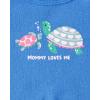 The Children’s Place Baby Boys’ And Newborn Short Sleeve Bodysuits, Multipacks(Turtle 5-pack)