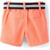 The Children’s Place Baby Boys’ And Newborn Short Sleeve Button Down Shirt and Shorts 2 Piece Set(Summer Dawn Stripe)