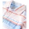 The Children’s Place Baby Boys’ And Newborn Short Sleeve Button Down Shirt and Shorts 2 Piece Set(Summer Dawn Stripe)