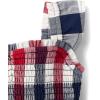 The Children’s Place Baby Girls’ and Newborn Casual Short Sleeve Dress with Diaper Cover(Americana Gingham)