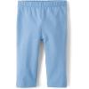 The Children’s Place Baby Girls’ and Newborn Pull on Pants(Blue Floral/Blue Ruffle 2-pack)