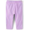 The Children’s Place Baby Girls’ and Newborn Pull on Pants(Unicorns/Purple Ruffle 2-pack)