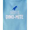 The Children’s Place Baby Boys’ And Newborn Short Sleeve Bodysuits,multipacks(Atomic Blue Dino 5-pack)