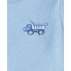 The Children’s Place Baby Boys’ And Newborn Short Sleeve Bodysuits,multipacks(Trucks 5-pack)