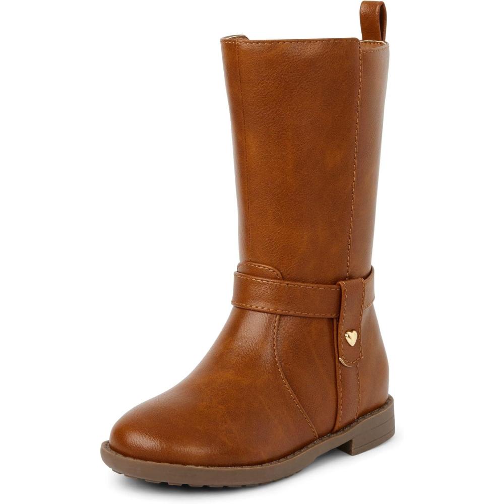 imageThe Childrens Place Baby Girls Baby Girls and Toddler Tall Riding BootsTan