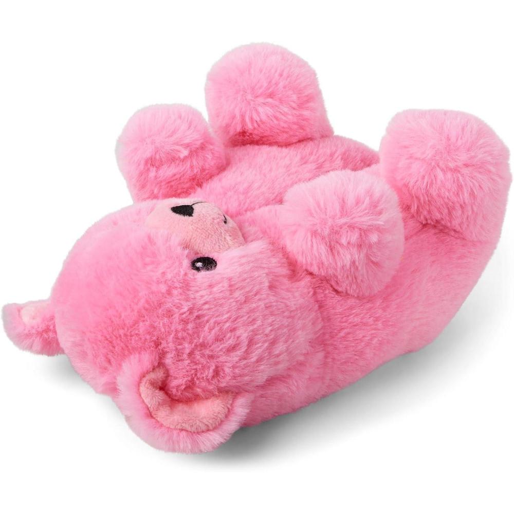 imageThe Childrens Place Kids And Toddler Boys and Girls Everyday SlippersPink Bear
