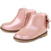 The Children’s Place Baby Girls’ And Toddler Ankle Boots(Pink Bow)