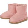 The Children’s Place Baby Girls’ Baby Girls and Toddler Classic Ankle Boots, Faux Fur Lined(Pink)