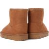 The Children’s Place Baby Girls’ Baby Girls and Toddler Classic Ankle Boots, Faux Fur Lined(Tan)