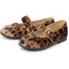 The Children’s Place Baby Girls’ Baby Girls and Toddler Closed Toe Ballet Flats(Leopard)