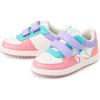 The Children’s Place Baby Girls’ Baby Girls and Toddler Everyday Casual Sneakers(Colorblock Low Top)