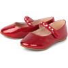 The Children’s Place Girls Baby Girls and Toddler Closed Toe Ballet Flats(Ruby Red)