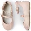 The Children’s Place Girls’ Closed Toe Ballet Flats(Blush Pink)