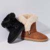The Children’s Place Girls’ Warm Lightweight Winter Boot(Onyx)