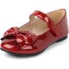 The Children’s Place Girls Baby Girls and Toddler Closed Toe Ballet Flats(Red)