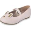 The Children’s Place Girls’ Closed Toe Ballet Flats(Bunny Face)