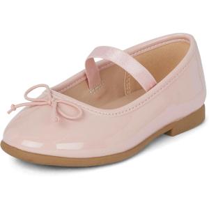 The Children’S Place Baby-Girls And Toddler Closed Toe Ballet Flats(Pink)