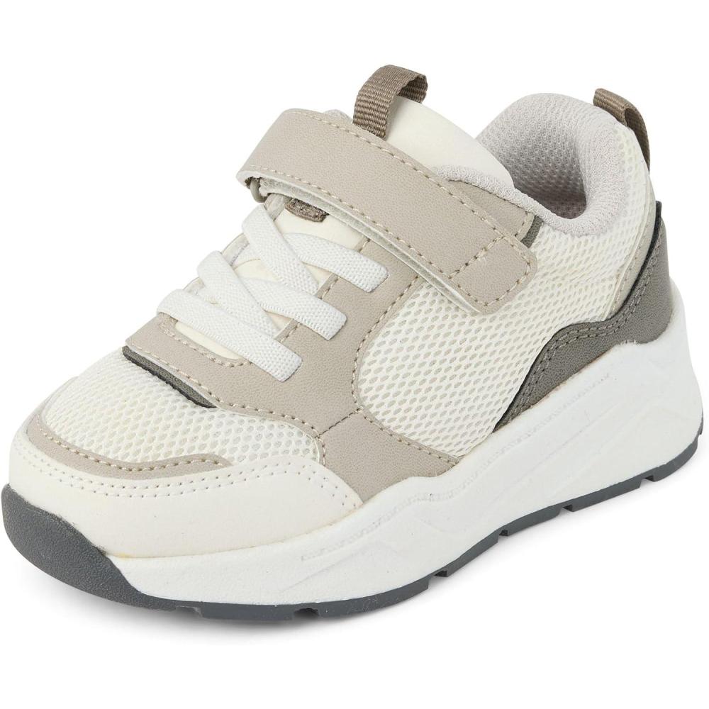 imageThe Childrens Place Baby Boys Baby Boys Toddler Everyday Casual SneakersBeige